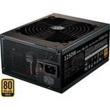 Cooler Master MWE Gold 1250 - V2, 1250 Watt voeding Zwart, 4x PCIe, kabelmanagement
