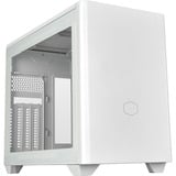 Cooler Master MasterBox NR200P V2 mini tower behuizing Wit | 2x USB-A | 1x USB-C | Tempered Glass