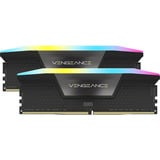 Corsair 32 GB DDR5-6000 (2x 16 GB) Kit werkgeheugen Zwart, CMH32GX5M2B6000C38, Vengeance RGB, XMP