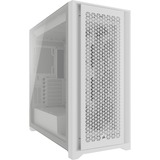 Corsair 5000D CORE AIRFLOW midi tower behuizing Wit | 2x USB-A | 1x USB-C | Tempered Glass