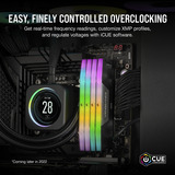 Corsair Vengeance RGB 32 GB DDR5-6000 (2x 16 GB) werkgeheugen Zwart, CMH32GX5M2B6000C38, XMP 3.0