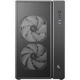 DeepCool CG590 MESH 2F midi tower behuizing Zwart | 2x USB-A | 1x USB-C | RGB | Window