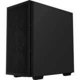 DeepCool CH560              midi tower behuizing Zwart | 1x USB-A | 1x USB-C | RGB | Window