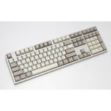 Ducky Origin Vintage, toetsenbord Grijs, US lay-out, Cherry MX Speed Silver, hot swap, PBT Double-Shot Keycaps