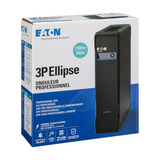Eaton Power Quality 3P Ellipse 1300 UPS USB DIN, 1300 VA, 840 W ups Zwart, 4x schuko, USB‑laadpoorten, 3P1300UD