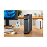 Eaton Power Quality 3P Ellipse 1300 UPS USB DIN, 1300 VA, 840 W ups Zwart, 4x schuko, USB‑laadpoorten, 3P1300UD