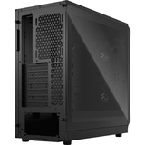 Fractal Design Focus 2 Black TG Clear Tint midi tower behuizing Zwart | 2x USB-A | Window