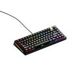 Glorious GMMK 3 PRO HE 75% Prebuilt Wired Black RGB mechanisch gaming toetsenbord Zwart, US lay-out (QWERTY), Glorious Fox, 75%, 75%, RGB, GPBT-doubleshot keycaps, Knob
