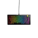 Glorious GMMK 3 PRO HE 75% Prebuilt Wired Black RGB mechanisch gaming toetsenbord Zwart, US lay-out (QWERTY), Glorious Fox, 75%, 75%, RGB, GPBT-doubleshot keycaps, Knob