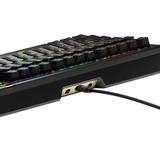 Glorious GMMK 3 PRO HE 75% Prebuilt Wired Black RGB mechanisch gaming toetsenbord Zwart, US lay-out (QWERTY), Glorious Fox, 75%, 75%, RGB, GPBT-doubleshot keycaps, Knob