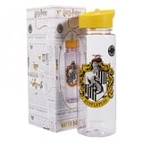  Harry Potter: Hufflepuff Plastic Water Bottle drinkfles Geel/transparant, 700 ml