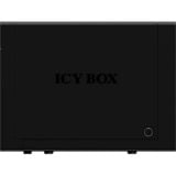 ICY BOX IB-3640SU3 externe behuizing Zwart