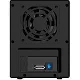 ICY BOX IB-3640SU3 externe behuizing Zwart