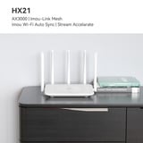 Imou HX21 AX3000 Dual-Band Wi-Fi 6 router, 2 pack Wit, Mesh
