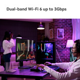 Imou HX21 AX3000 Dual-Band Wi-Fi 6 router, 2 pack Wit, Mesh