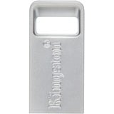 Kingston DataTraveler Micro 128 GB usb-stick Zilver, DTMC3G2/128GB, USB 3.2 Gen 1