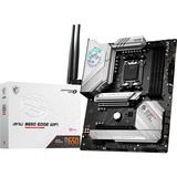 MSI MPG B650 EDGE WIFI socket AM5 moederbord Zilver, RAID, 2.5 GbE-LAN, WiFi 6E, BT 5.2, Sound, ATX