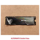 MSI SPATIUM M571 DLP 4 TB SSD 3D NAND, M.2 2280, PCIe Gen5x4, NVMe 2.0