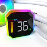 Montech HyperFlow Digital 360 waterkoeling Wit