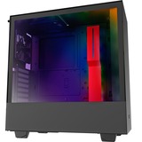 NZXT H510i tower-behuizing Zwart/rood, USB-A 3.2 (5 Gbit/s), USB-C 3.2 (10 Gbit/s), Audio, Window-kit