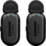 SHURE MoveMic Two ontvangerkit microfoon Zwart