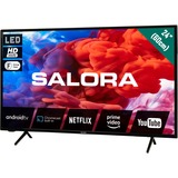 Salora 24HA220 24" Led-tv Zwart, 3x HDMI, WLAN, BT