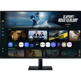 Samsung Smart Monitor M7 S32FM702UU 32" 4K UHD  Zwart, HDMI, USB, Wifi, Bluetooth, Audio, Tizen
