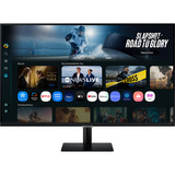 Samsung Smart Monitor M7 S32FM702UU 32" 4K Ultra HD Zwart, 2x HDMI, 1x USB-C, 2x USB-A, HDMI, USB, Wifi, Bluetooth, Audio, Tizen