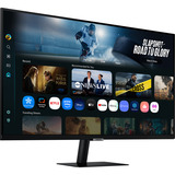 Samsung Smart Monitor M7 S32FM702UU 32" 4K Ultra HD Zwart, 2x HDMI, 1x USB-C, 2x USB-A, HDMI, USB, Wifi, Bluetooth, Audio, Tizen