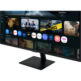 Samsung Smart Monitor M7 S32FM702UU 32" 4K Ultra HD Zwart, 2x HDMI, 1x USB-C, 2x USB-A, HDMI, USB, Wifi, Bluetooth, Audio, Tizen
