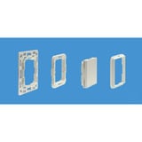 Shelly BLU Wall Switch 4 + Busch-Jaeger adapter schakelaar Wit, Bluetooth 4.2