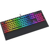 SilentiumPC GK650K Omnis Kailh Brown RGB Pudding Edition, gaming toetsenbord Zwart, US lay-out, Kailh Brown