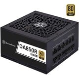 SilverStone SST-DA850R-GMA, 850 Watt voeding  Zwart, 1x 12VHPWR, 4x PCIe, Kabel-Management