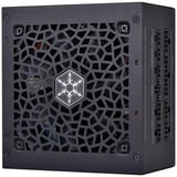 SilverStone SST-DA850R-GMA, 850 Watt voeding  Zwart, 1x 12VHPWR, 4x PCIe, Kabel-Management