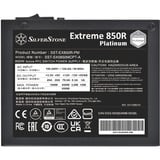 SilverStone SST-EX850R-PM 850W voeding  Zwart, Kabelmanagement, 2x PCIe, 1x 12VHPWR