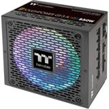 Thermaltake Toughpower GF3 ARGB Gold modulaire 850 watt voeding  Zwart, 4x PCIe