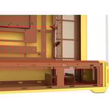 Thermaltake View 600 TG Butter Caramel big tower behuizing Geel | 2x USB-A | 1x USB-C | Tempered Glass