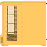 Thermaltake View 600 TG Butter Caramel big tower behuizing Geel | 2x USB-A | 1x USB-C | Tempered Glass