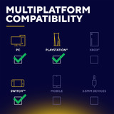 Trust GXT 542BM Muta Draadloze gamecontroller Grijs/zwart, Windows, iOS, Android, 2.4 GHz / Bluetooth / USB-C