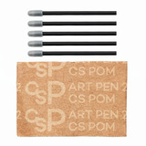 Wacom Art Pen 2 Carbon Shaft POM Nibs (5 stuks) punt van pen 