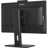iiyama ProLite XB2497HSNH-B1 23.8" monitor Zwart, HDMI, DisplayPort, LAN, Audio, USB-C, Webcam