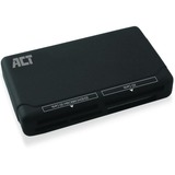 ACT Connectivity 64-in-1 Kaartlezer Zwart