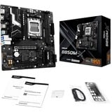 ASRock B850M-X socket AM5 moederbord RAID, 2,5 Gb-LAN, Sound, µATX