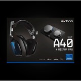 ASTRO Gaming A40 TR headset + MixAmp Pro TR gaming headset Zwart/blauw, Pc, Mac, PlayStation 3, Playstation 4
