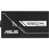 ASUS Prime Gold Black Edition modulaire 850 watt voeding  Zwart, 1x 12V-2x6, 3x PCIe