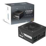 ASUS Prime Gold Black Edition modulaire 850 watt voeding  Zwart, 1x 12V-2x6, 3x PCIe