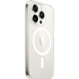 Apple Doorzichtig hoesje met MagSafe voor iPhone 15 Pro telefoonhoesje Transparant