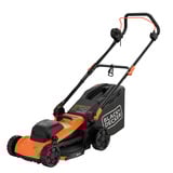 BLACK+DECKER BEMWP340 grasmaaier Oranje/zwart, 34 cm, 1400W