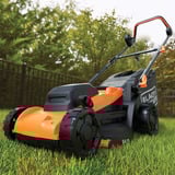 BLACK+DECKER BEMWP340 grasmaaier Oranje/zwart, 34 cm, 1400W