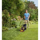 BLACK+DECKER BEMWP340 grasmaaier Oranje/zwart, 34 cm, 1400W